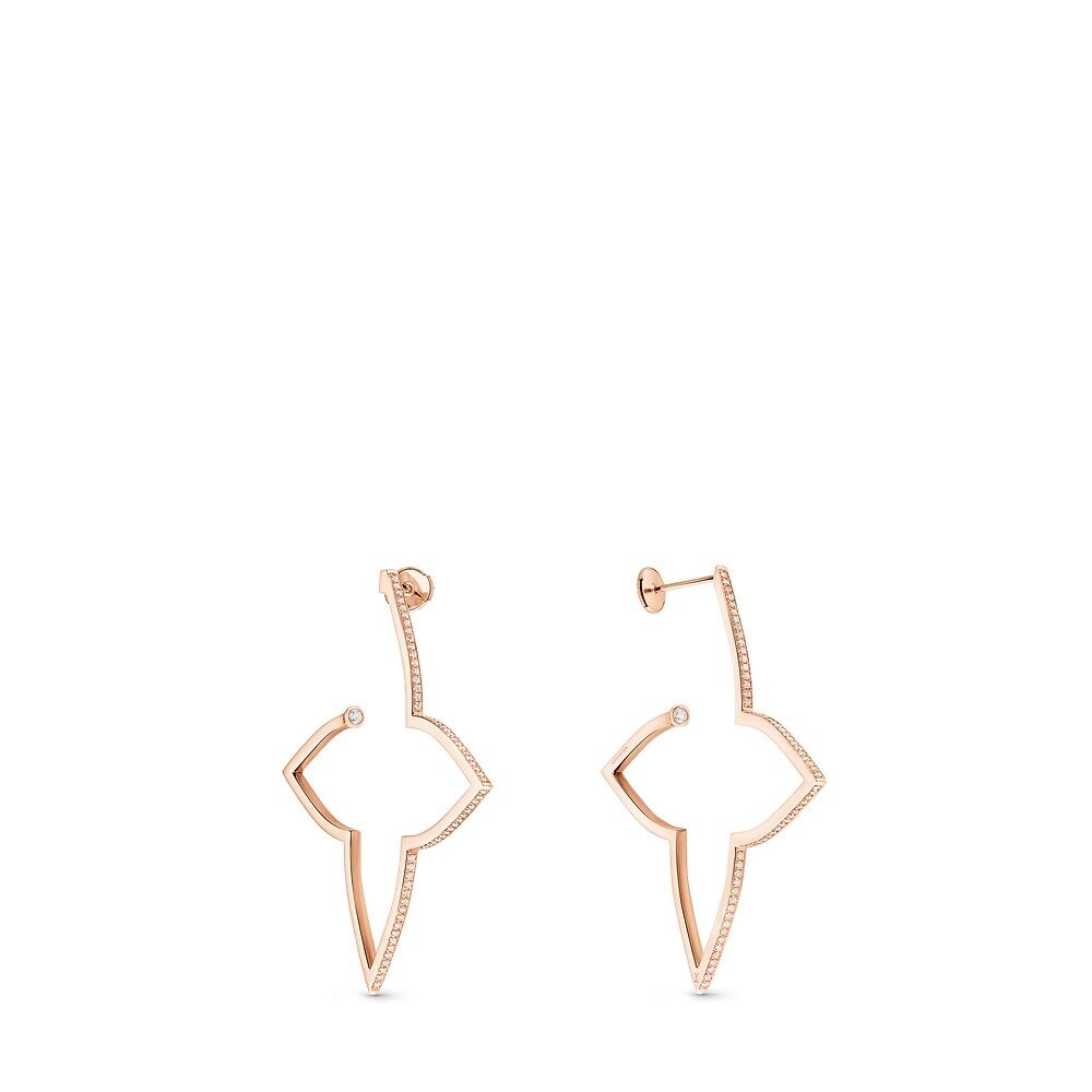 Серьги-кольца Ombre Blossom XL, розовое золото и бриллианты Louis Vuitton, розовый
Серьги-кольца Ombre Blossom XL, розовое золото и бриллианты Louis Vuitton, розовый