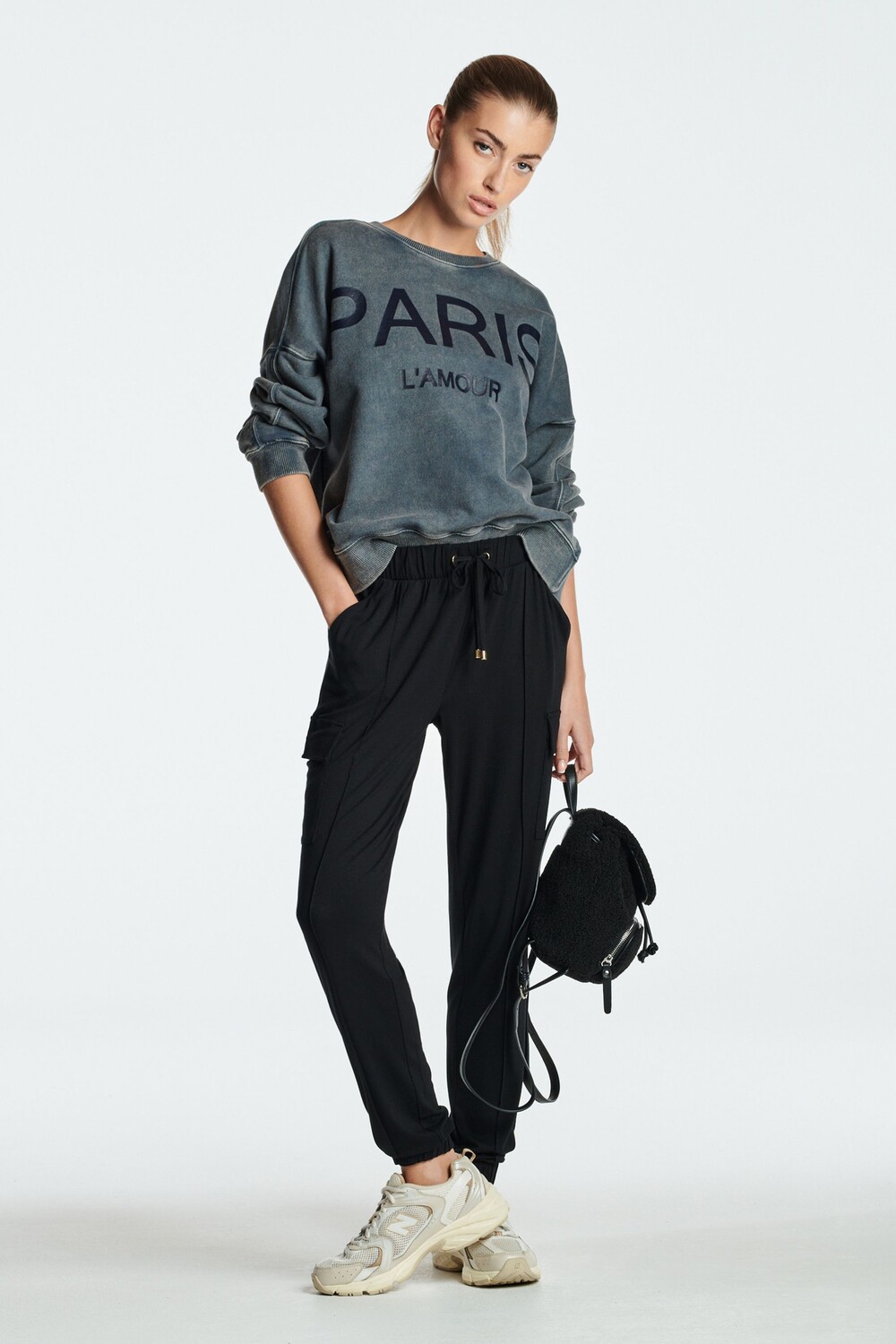 Спортивные брюки карго из джерси Next, черный
Спортивные брюки карго из джерси Next, черный