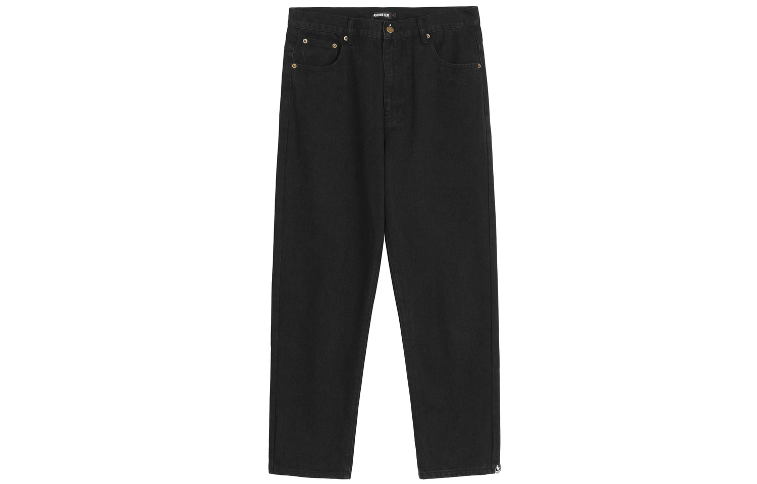 Джинсы осенние унисекс светло-голубые AMST, кремово-белые 
Джинсы осенние унисекс светло-голубые AMST, кремово-белые