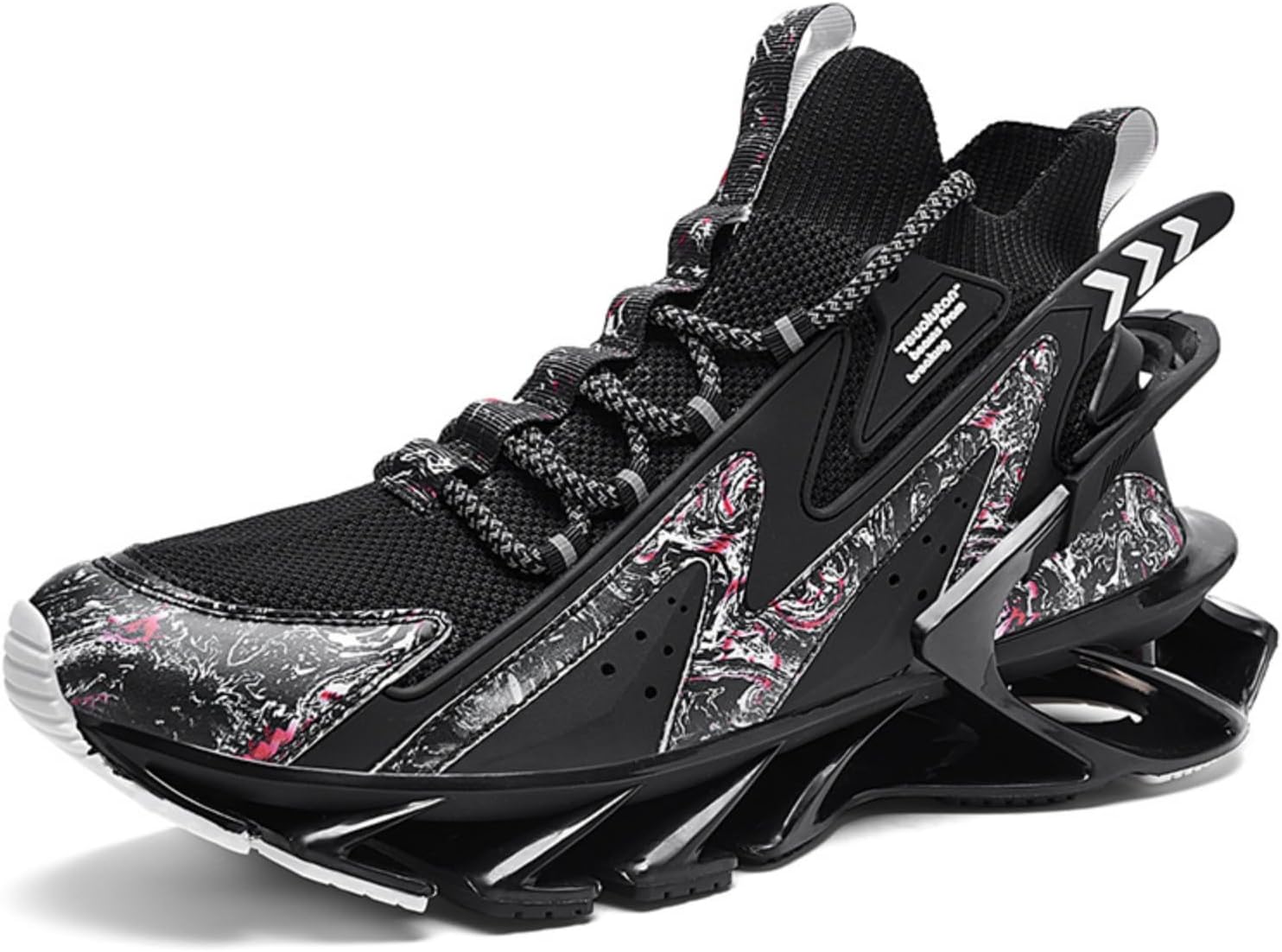 Мужские модные кроссовки Blade с высокой шнуровкой, сетчатые, с амортизирующей подошвой, легкие, дышащие, с противоскользящей подошвой для ходьбы, тенниса, зала, бега, походов и повседневной носки Yrzhgdl, черный
Мужские модные кроссовки Blade с высокой шнуровкой, сетчатые, с амортизирующей подошвой, легкие, дышащие, с противоскользящей подошвой для ходьбы, тенниса, зала, бега, походов и повседневной носки Yrzhgdl, черный