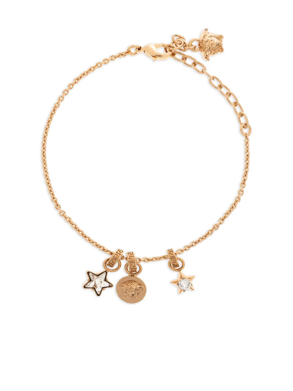 Браслет с украшениями-подвесками VERSACE, золотой
Браслет с украшениями-подвесками VERSACE, золотой
