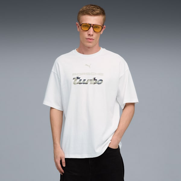 Мужская футболка с символикой автоспорта Porsche Legacy Puma, белый
Мужская футболка с символикой автоспорта Porsche Legacy Puma, белый