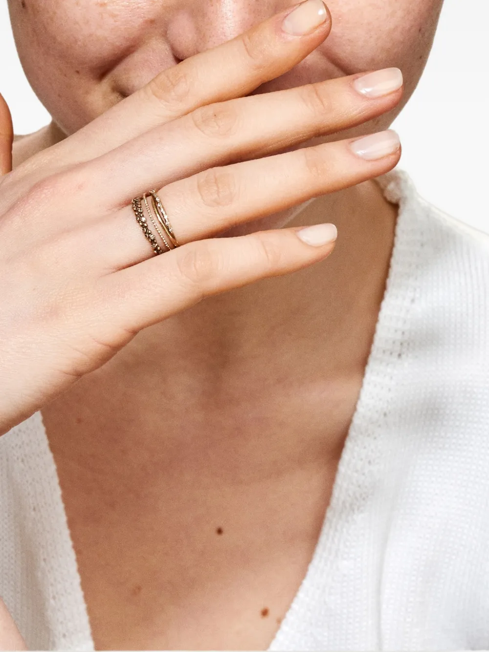 Бриллиантовое кольцо «Дафна» из 14-каратного желтого золота Noguchi, золотой
Бриллиантовое кольцо «Дафна» из 14-каратного желтого золота Noguchi, золотой