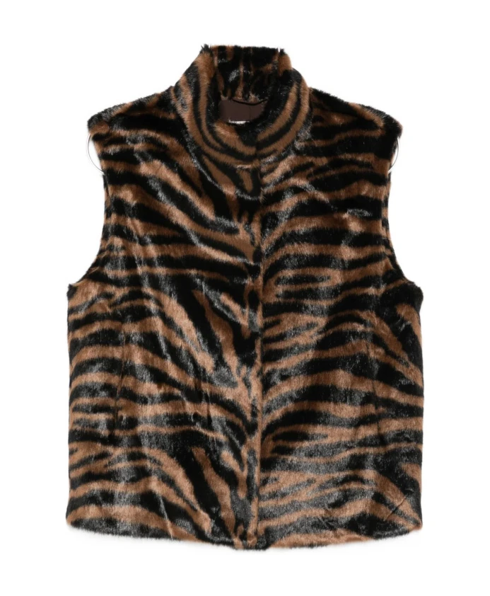 Жилет из искусственного меха цвета амбре Mc2 Saint Barth, коричневый
Жилет из искусственного меха цвета амбре Mc2 Saint Barth, коричневый