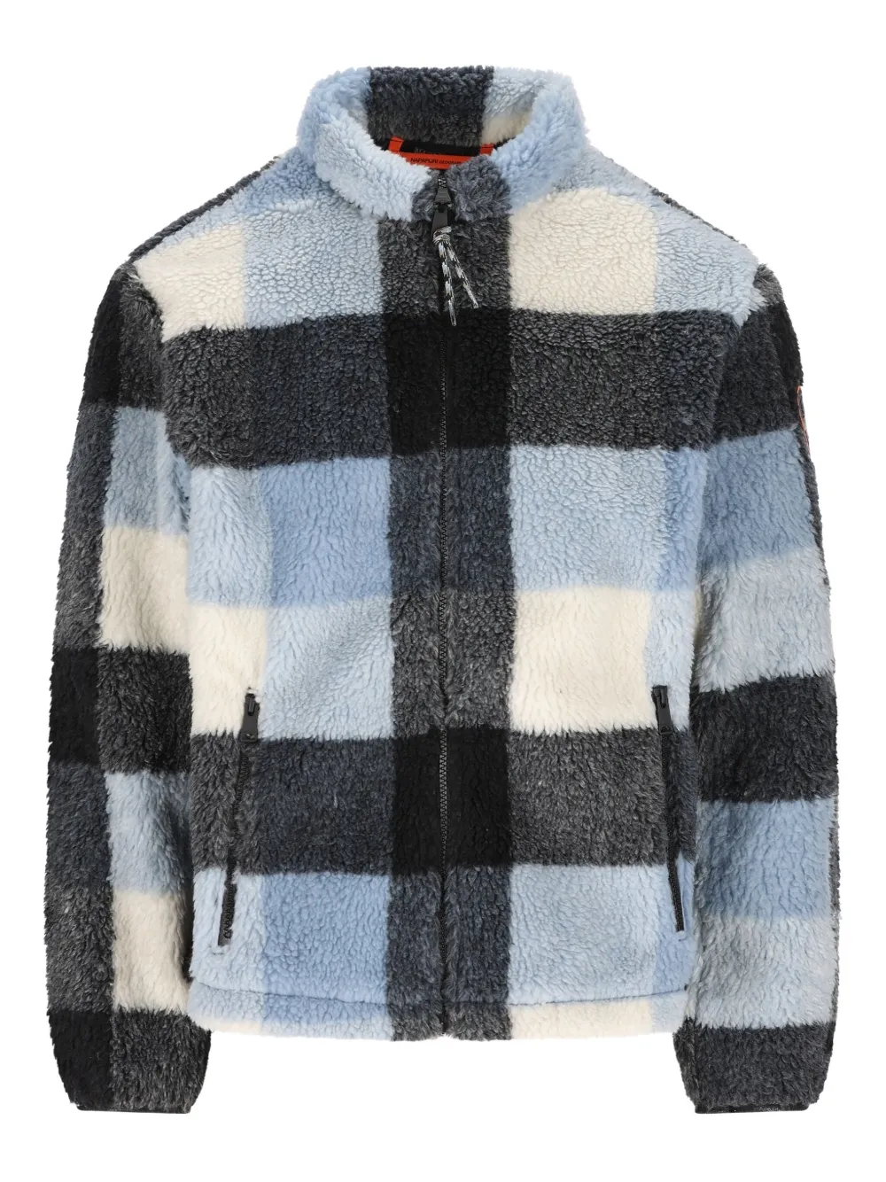 Флисовая куртка в клетку Napapijri, синий
Флисовая куртка в клетку Napapijri, синий