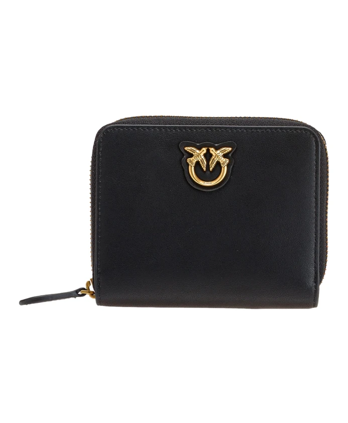 Квадратный кошелек на молнии Pinko, черный
Квадратный кошелек на молнии Pinko, черный
