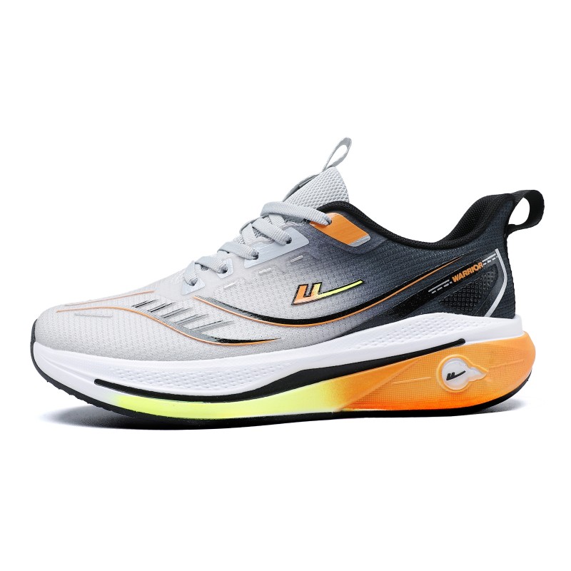 WARRIOR Амортизирующие противоскользящие дышащие низкие марафонские повседневные беговые кроссовки с карбоновой пластиной унисекс серый черный оранжевый, цвет Gray Black Orange
WARRIOR Амортизирующие противоскользящие дышащие низкие марафонские повседневные беговые кроссовки с карбоновой пластиной унисекс серый черный оранжевый, цвет Gray Black Orange