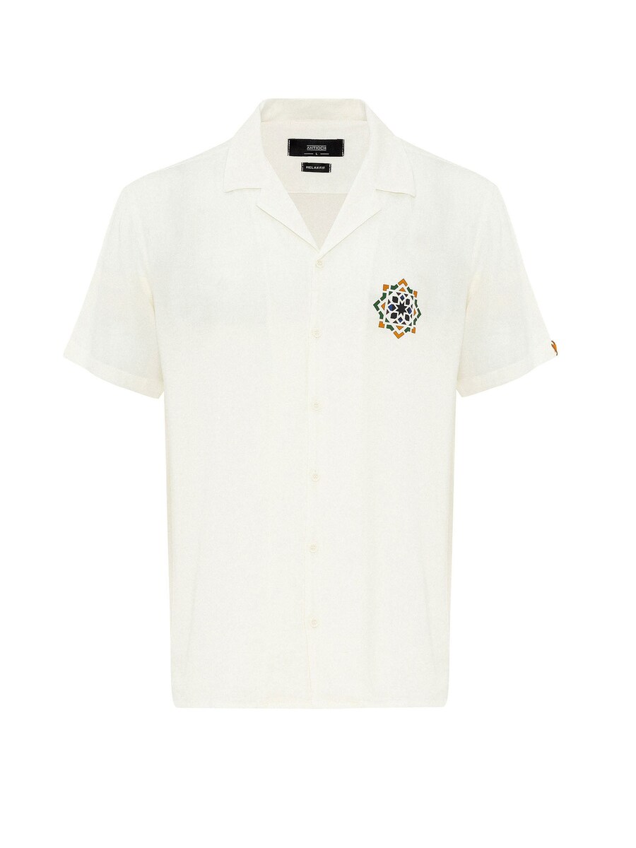 Рубашка на пуговицах классического кроя Antioch, экрю
Рубашка на пуговицах классического кроя Antioch, экрю