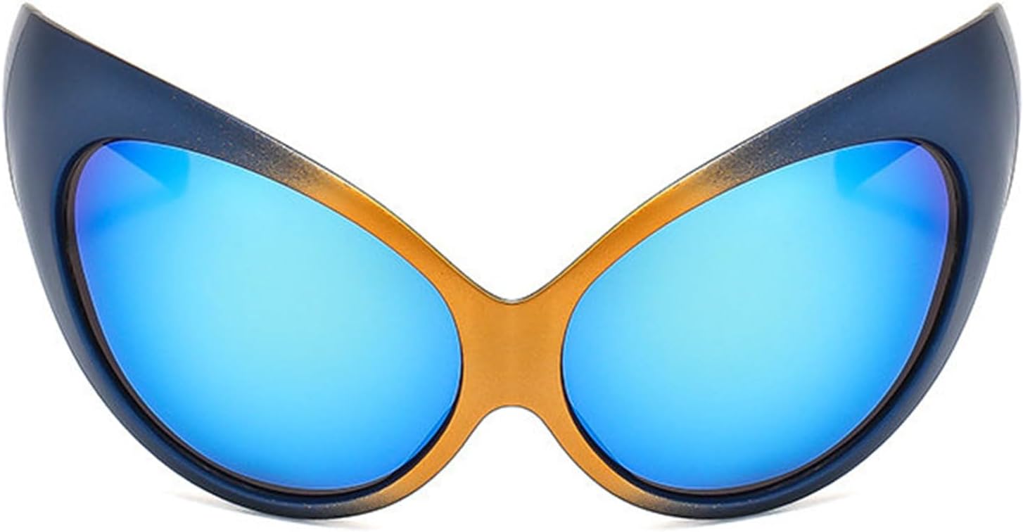 Солнцезащитные очки «кошачий глаз» Helena 2023 Y2K для мужчин, винтажные, в большой оправе, для верховой езды, спортивные, футуристические солнцезащитные очки для женщин, Blue
Солнцезащитные очки «кошачий глаз» Helena 2023 Y2K для мужчин, винтажные, в большой оправе, для верховой езды, спортивные, футуристические солнцезащитные очки для женщин, Blue