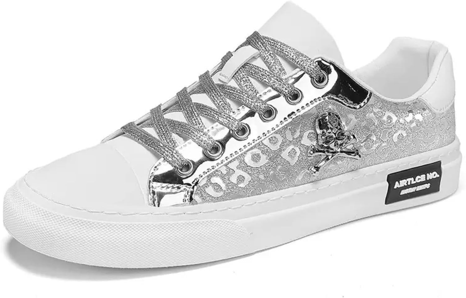 Мужские повседневные кроссовки MACEFIL, модные панк, противоскользящие, удобные для ходьбы, уличная мода, серебро
Мужские повседневные кроссовки MACEFIL, модные панк, противоскользящие, удобные для ходьбы, уличная мода, серебро
