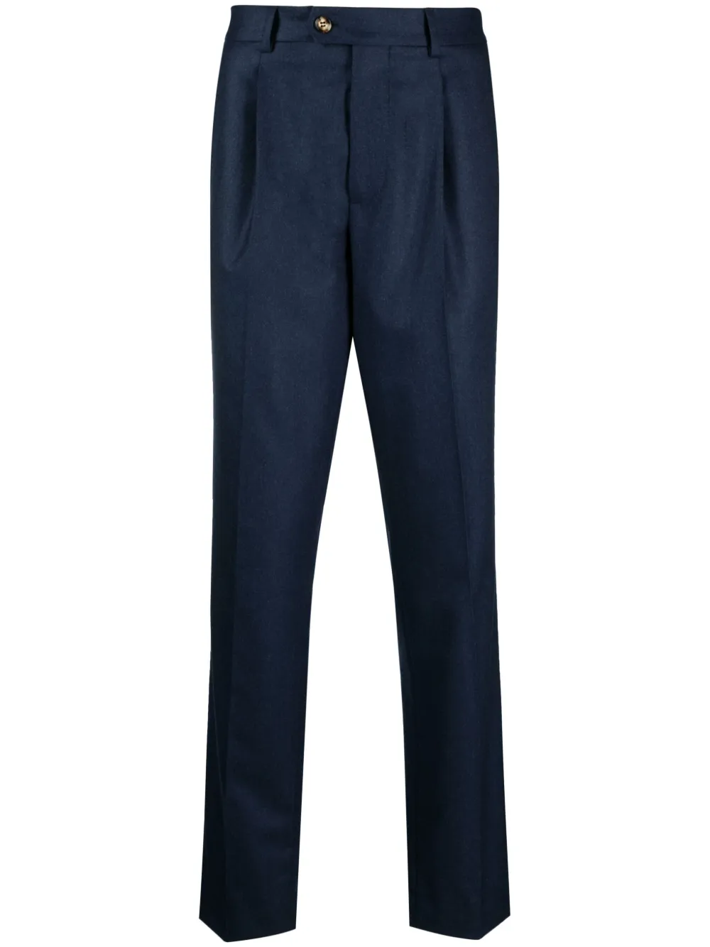 Брюки строгого кроя со складками Brunello Cucinelli, синий
Брюки строгого кроя со складками Brunello Cucinelli, синий