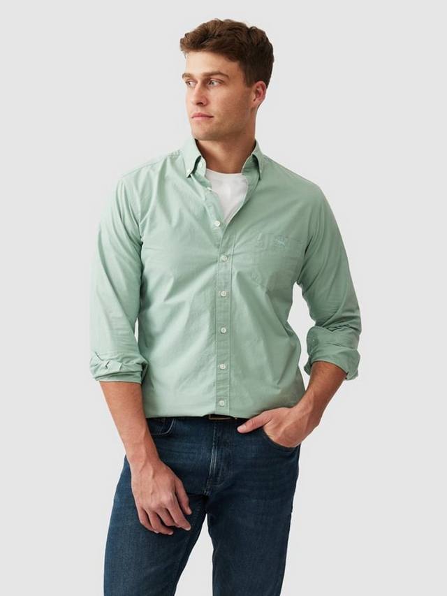 Хлопковая рубашка Hendrick Poplin Slim Fit с длинными рукавами Rodd & Gunn, Thyme
Хлопковая рубашка Hendrick Poplin Slim Fit с длинными рукавами Rodd & Gunn, Thyme