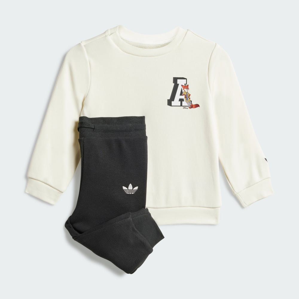 Спортивные брюки Adidas x Disney Crew Set Kids, цвет Off White
Спортивные брюки Adidas x Disney Crew Set Kids, цвет Off White