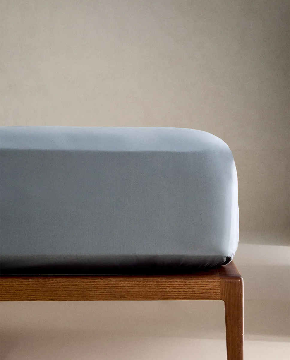(200 нитей) простынь на подкладке из хлопкового перкаля Zara Home, цвет Petrol Blue
(200 нитей) простынь на подкладке из хлопкового перкаля Zara Home, цвет Petrol Blue