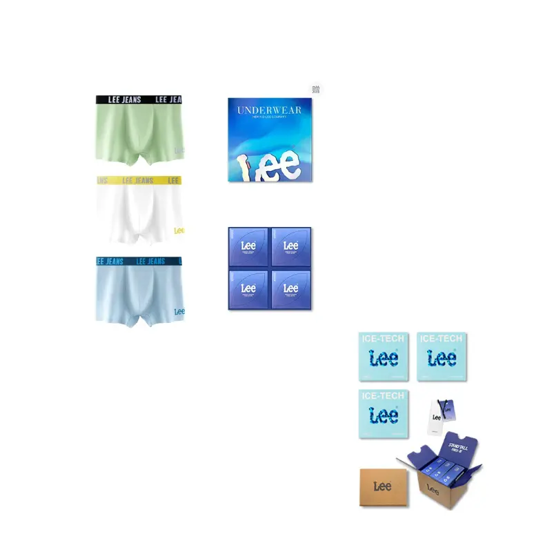 Мужские трусы боксеры упаковка 3 штуки Lee, светло-голубой
Мужские трусы боксеры упаковка 3 штуки Lee, светло-голубой