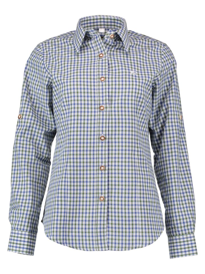 OS-Trachten Традиционная блузка Grovo, средне-синего цвета
OS-Trachten Традиционная блузка Grovo, средне-синего цвета