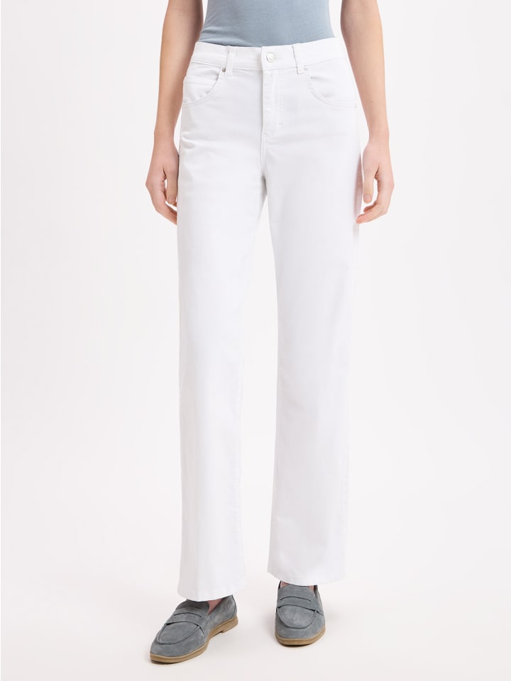 Джинсы Лара белого цвета ANGELS
Джинсы Лара белого цвета ANGELS