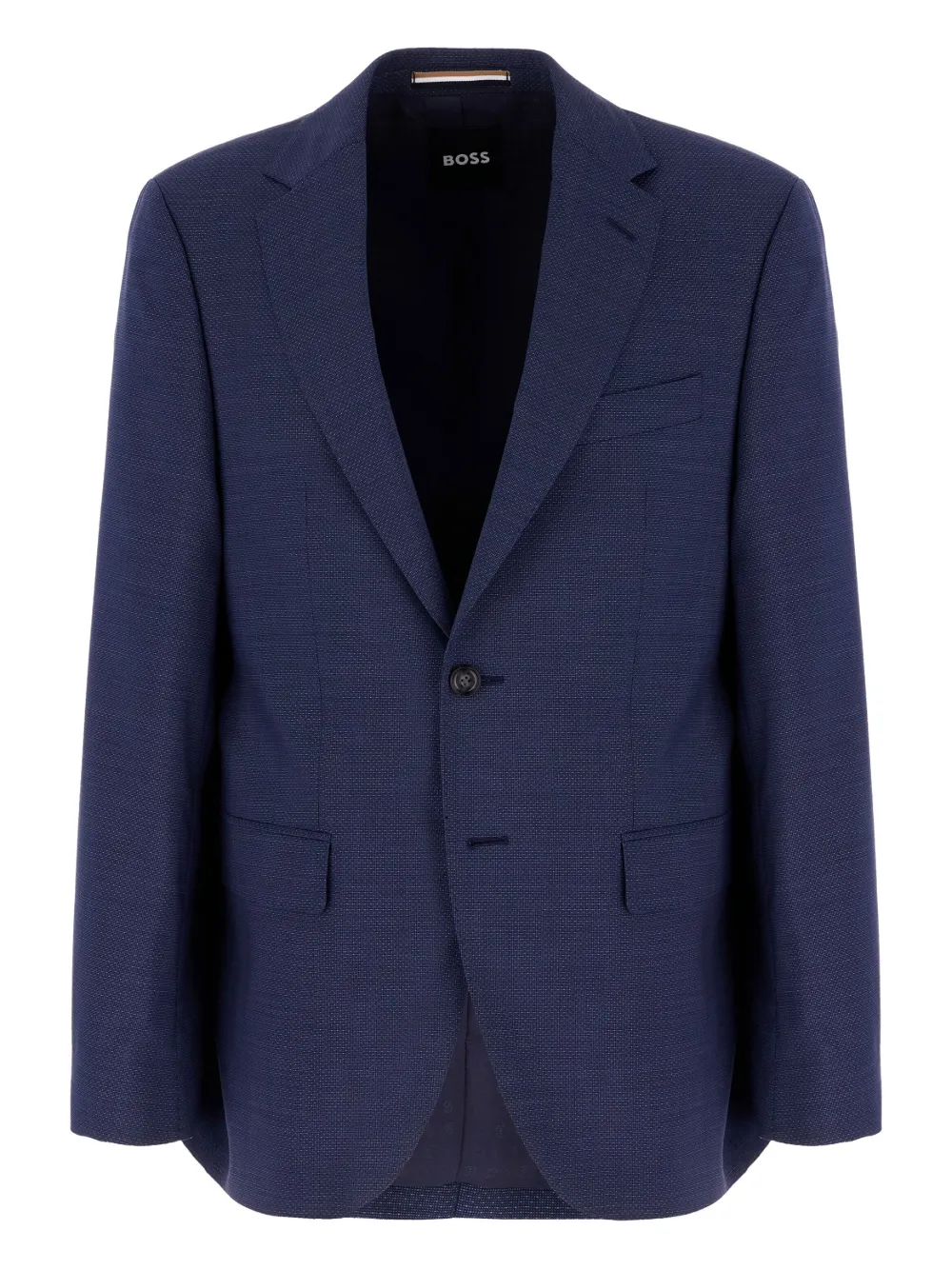 Костюм с однобортным пиджаком HUGO, синий
Костюм с однобортным пиджаком HUGO, синий