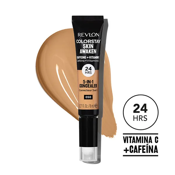 Консилер 5 преимуществ в 1 Colorstay Skin Awaken 5 In 1 Concealer Revlon, цвет deep
Консилер 5 преимуществ в 1 Colorstay Skin Awaken 5 In 1 Concealer Revlon, цвет deep