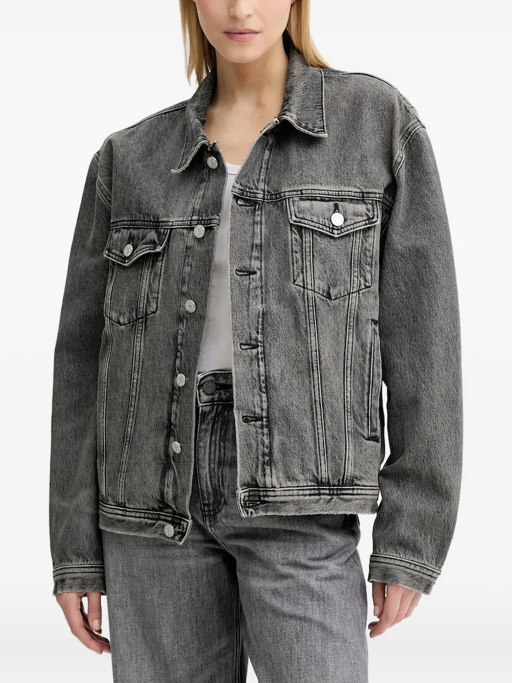 Джинсовая куртка Liverpool на пуговицах Won Hundred, серый
Джинсовая куртка Liverpool на пуговицах Won Hundred, серый