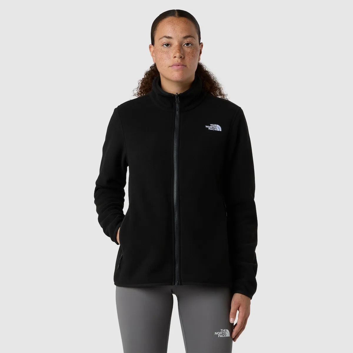 Женская флисовая куртка Glacier с полной застежкой-молнией The North Face, черный
Женская флисовая куртка Glacier с полной застежкой-молнией The North Face, черный