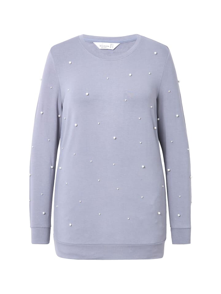 Толстовка MIAMODA Sweatshirt, цвет bleigrau
Толстовка MIAMODA Sweatshirt, цвет bleigrau