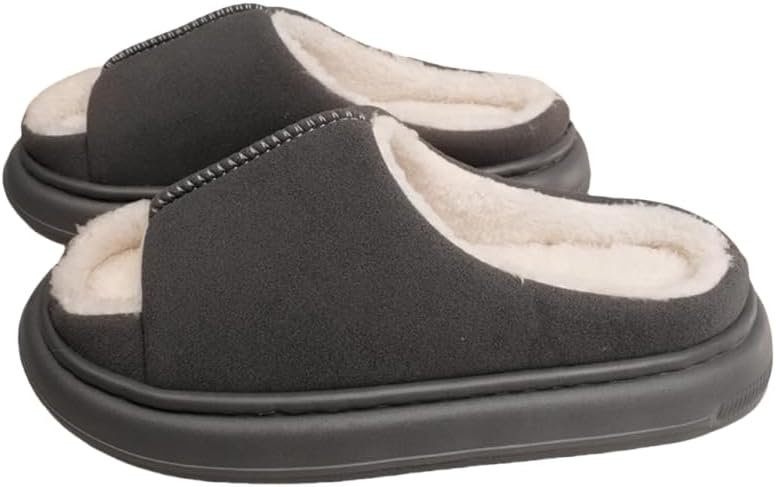 Тапочки Avilego Fuzzy для женщин и мужчин, уютные теплые обувь для дома и улицы, с искусственным мехом, зимние открытые тапочки-сандалии, серый
Тапочки Avilego Fuzzy для женщин и мужчин, уютные теплые обувь для дома и улицы, с искусственным мехом, зимние открытые тапочки-сандалии, серый