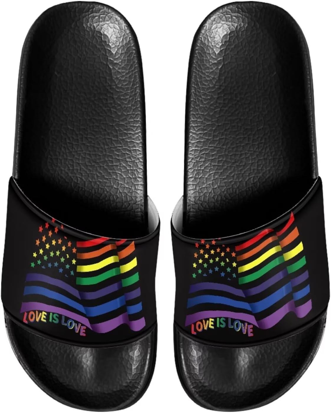 Женские и мужские модные шлепанцы Binienty, нескользящие летние тапочки для ванной, дома, бассейна и пляжа, Rainbow Flag Love is Love
Женские и мужские модные шлепанцы Binienty, нескользящие летние тапочки для ванной, дома, бассейна и пляжа, Rainbow Flag Love is Love