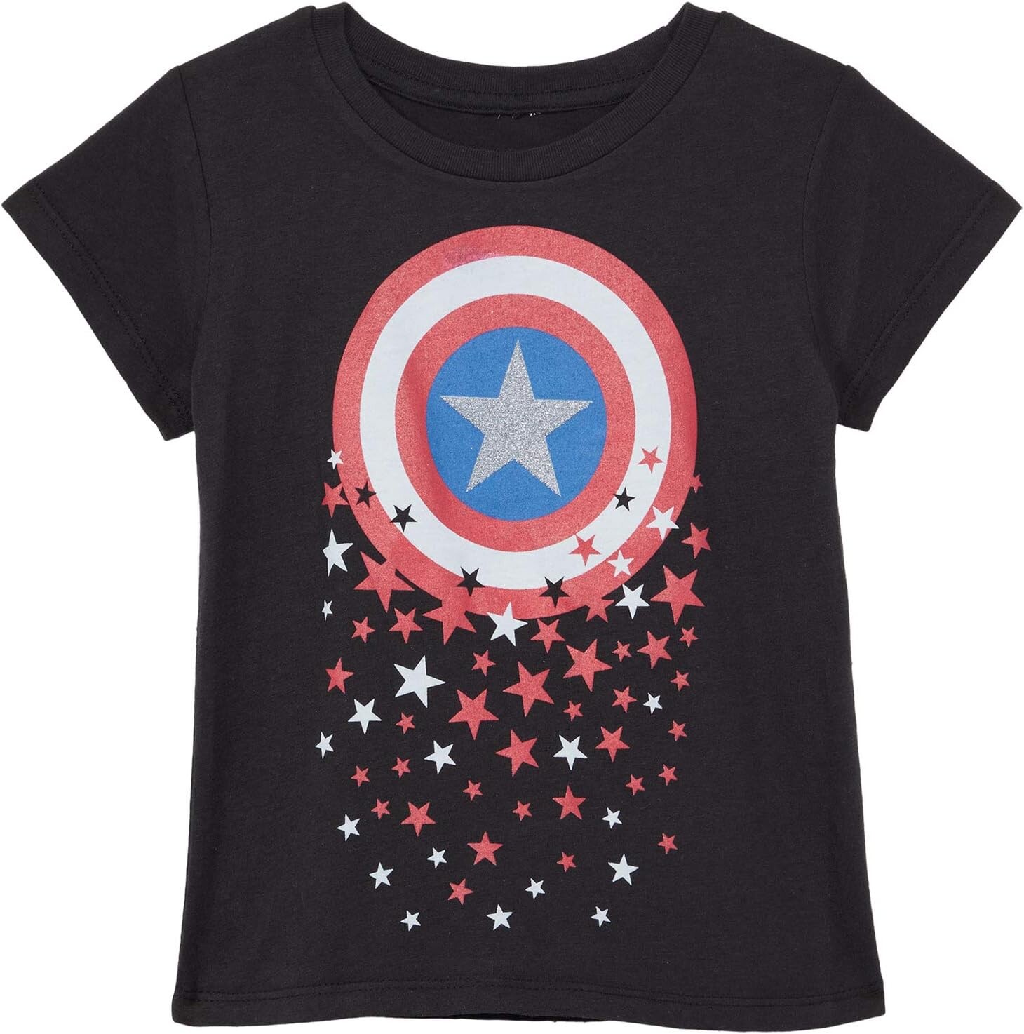 Футболка Mad Engine Kids Captain America Tee Shirt, цвет Black/Glitter
Футболка Mad Engine Kids Captain America Tee Shirt, цвет Black/Glitter
