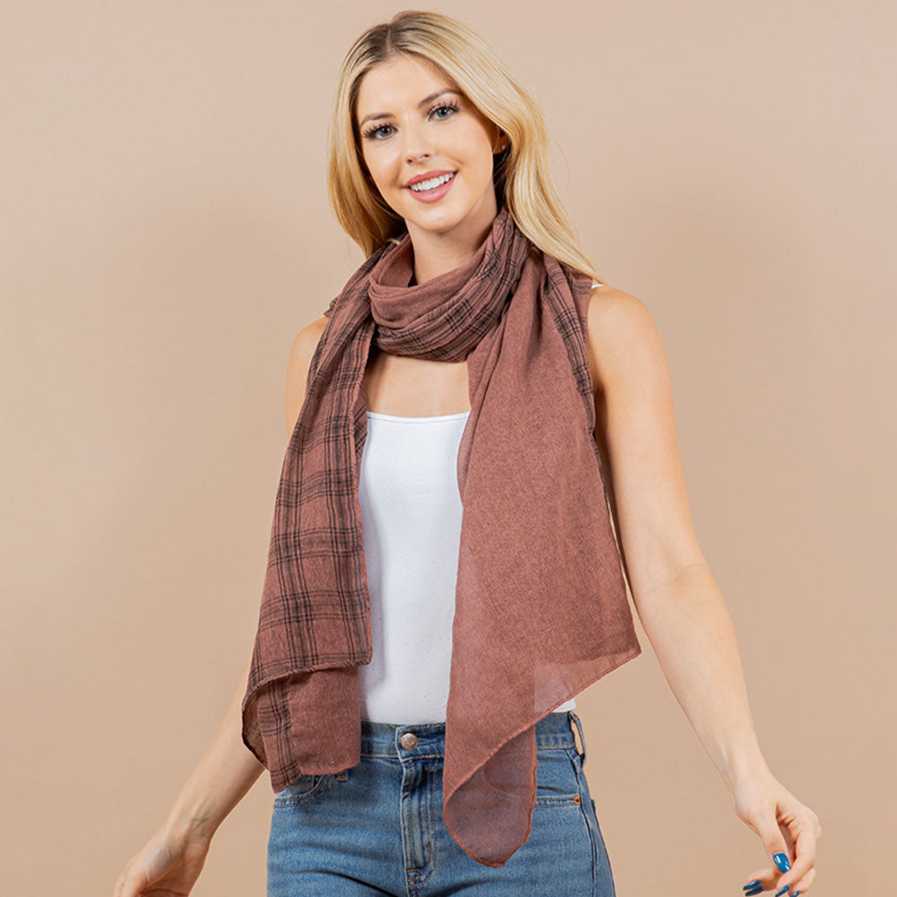 Легкий шарф-кимоно с геометрическим узором в стиле бохо Truedames, Plum
Легкий шарф-кимоно с геометрическим узором в стиле бохо Truedames, Plum