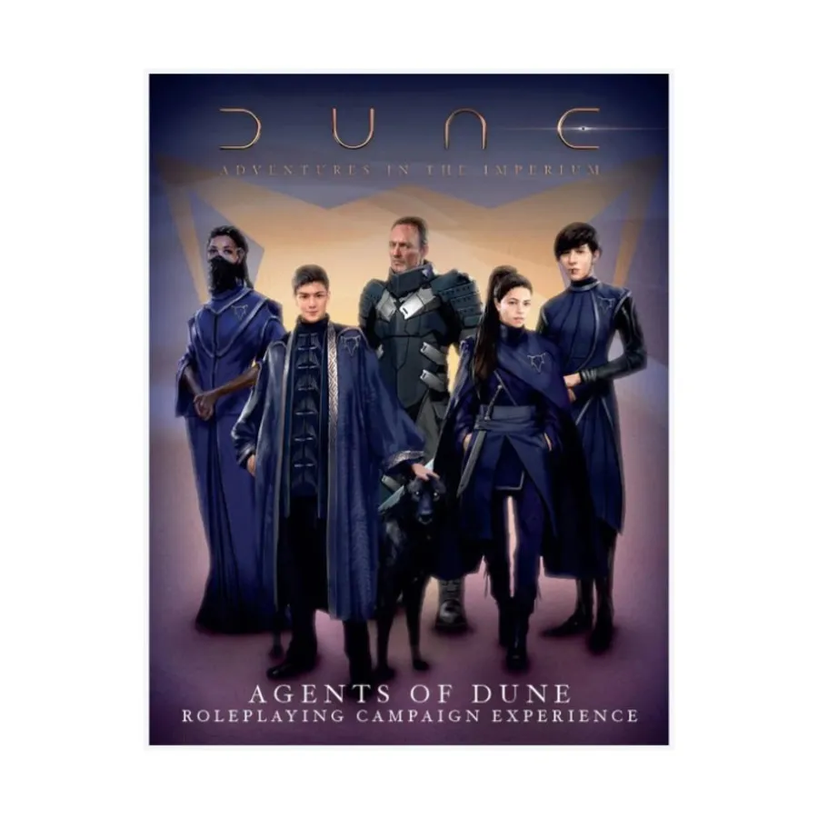 Бокс-сет Adventures in the Imperium - Agents of Dune, Dune Role Playing Games (Modiphius Entertainment)
Бокс-сет Adventures in the Imperium - Agents of Dune, Dune Role Playing Games (Modiphius Entertainment)