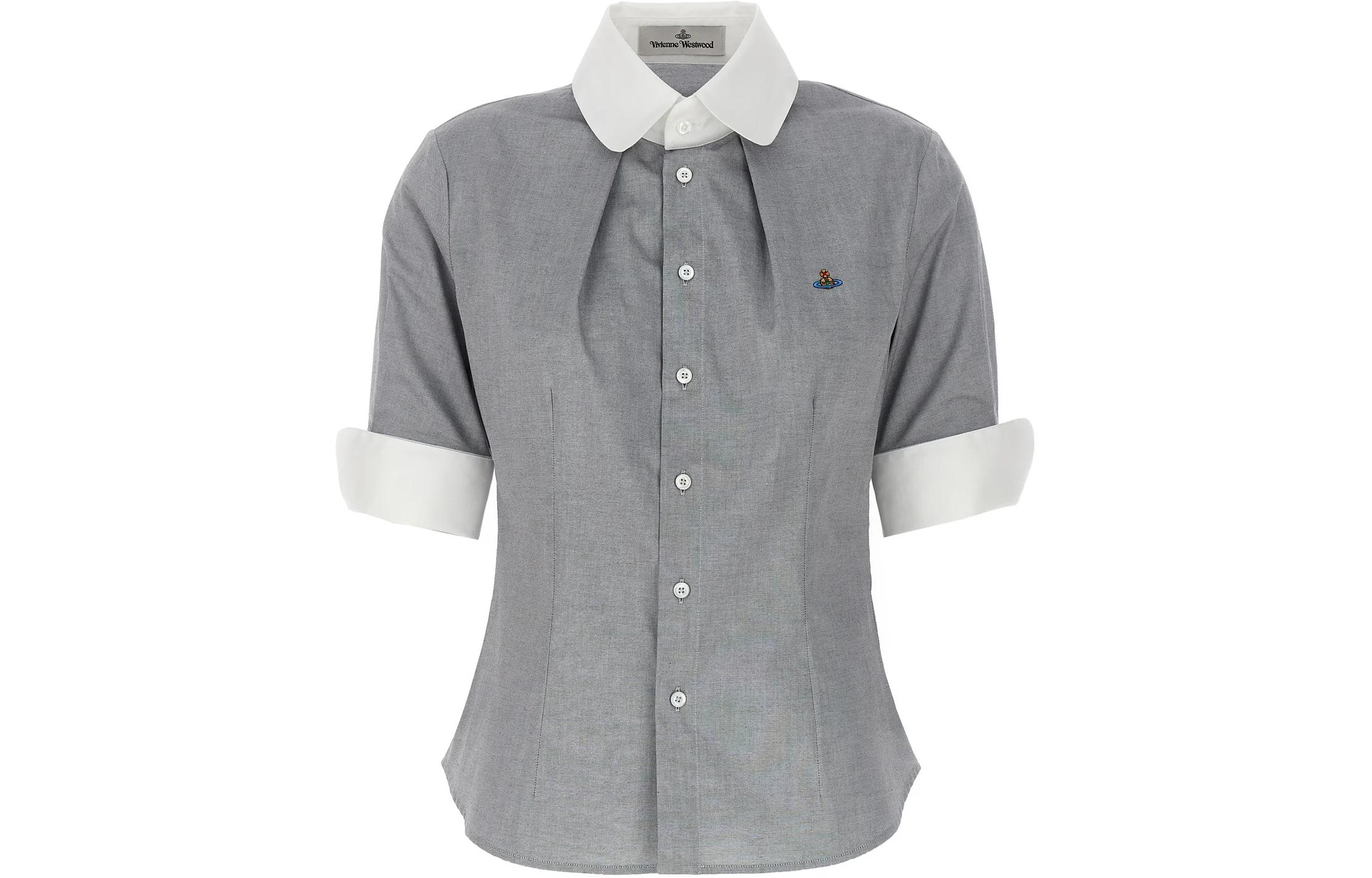 Vivienne Westwood Женская рубашка серого цвета
Vivienne Westwood Женская рубашка серого цвета