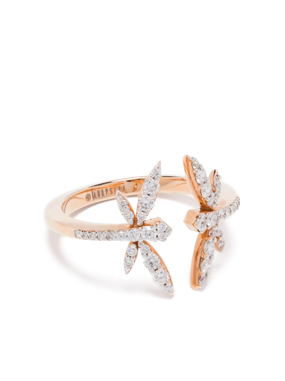 Кольцо из розового золота с бриллиантами Anapsara, розовый
Кольцо из розового золота с бриллиантами Anapsara, розовый