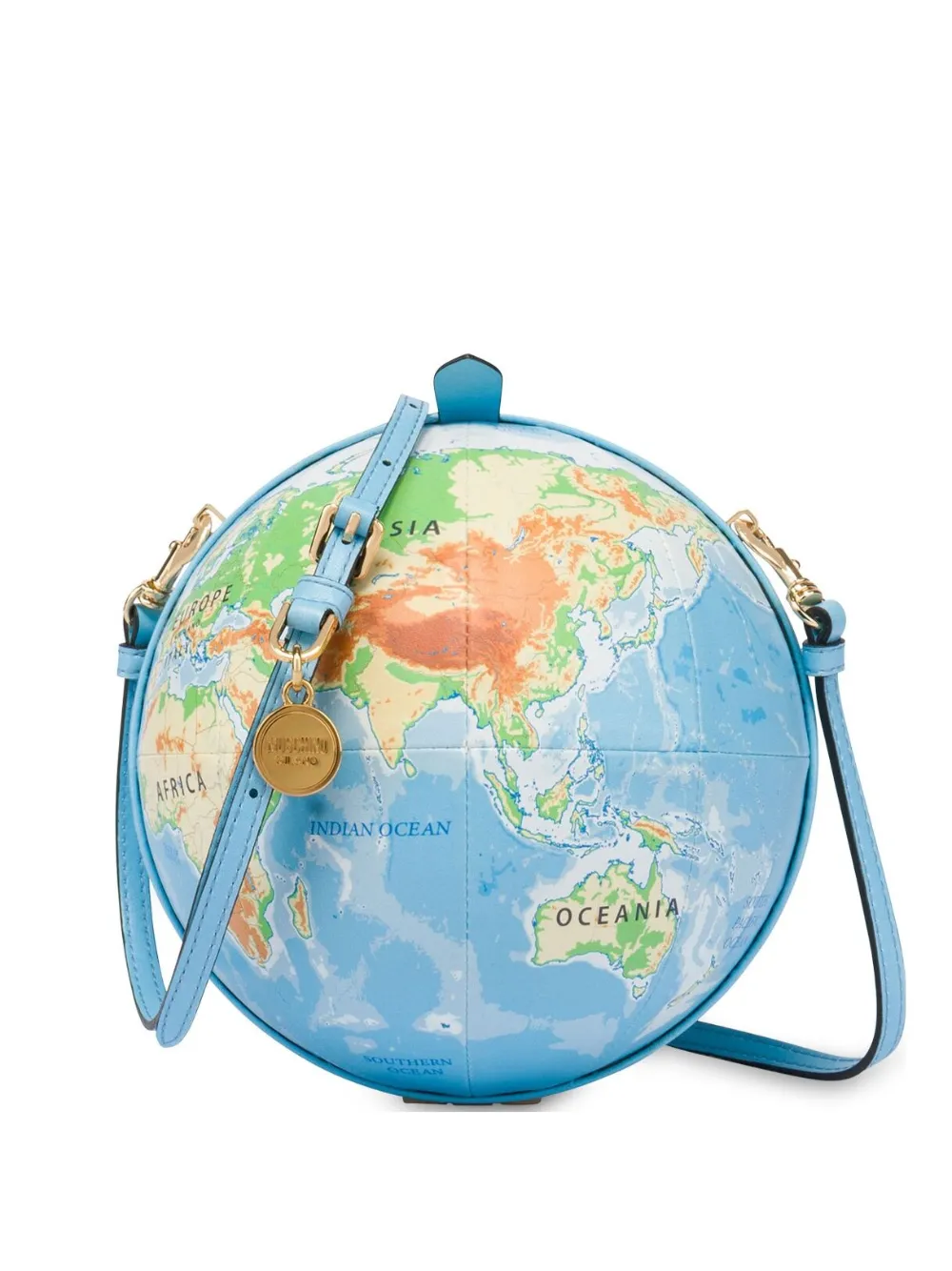 Клатч World Map Moschino, синий
Клатч World Map Moschino, синий