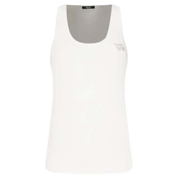 Топ стандартного кроя Liu Jo, белый
Топ стандартного кроя Liu Jo, белый