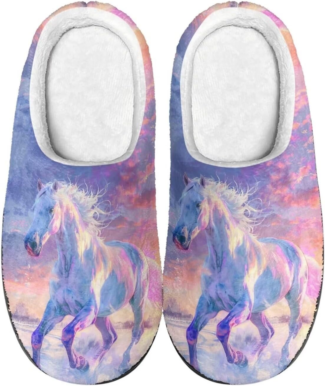 Тапочки Flashideas для женщин и мужчин, мягкие, пушистые, теплые, домашние, с нескользящей подошвой, парные, повседневного стиля, Horse 1
Тапочки Flashideas для женщин и мужчин, мягкие, пушистые, теплые, домашние, с нескользящей подошвой, парные, повседневного стиля, Horse 1