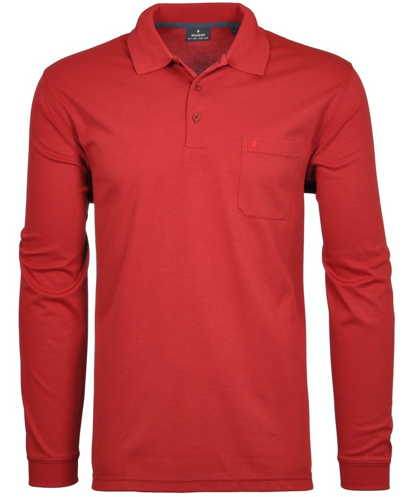 Поло Ragman Langarm T Shirt, красный
Поло Ragman Langarm T Shirt, красный