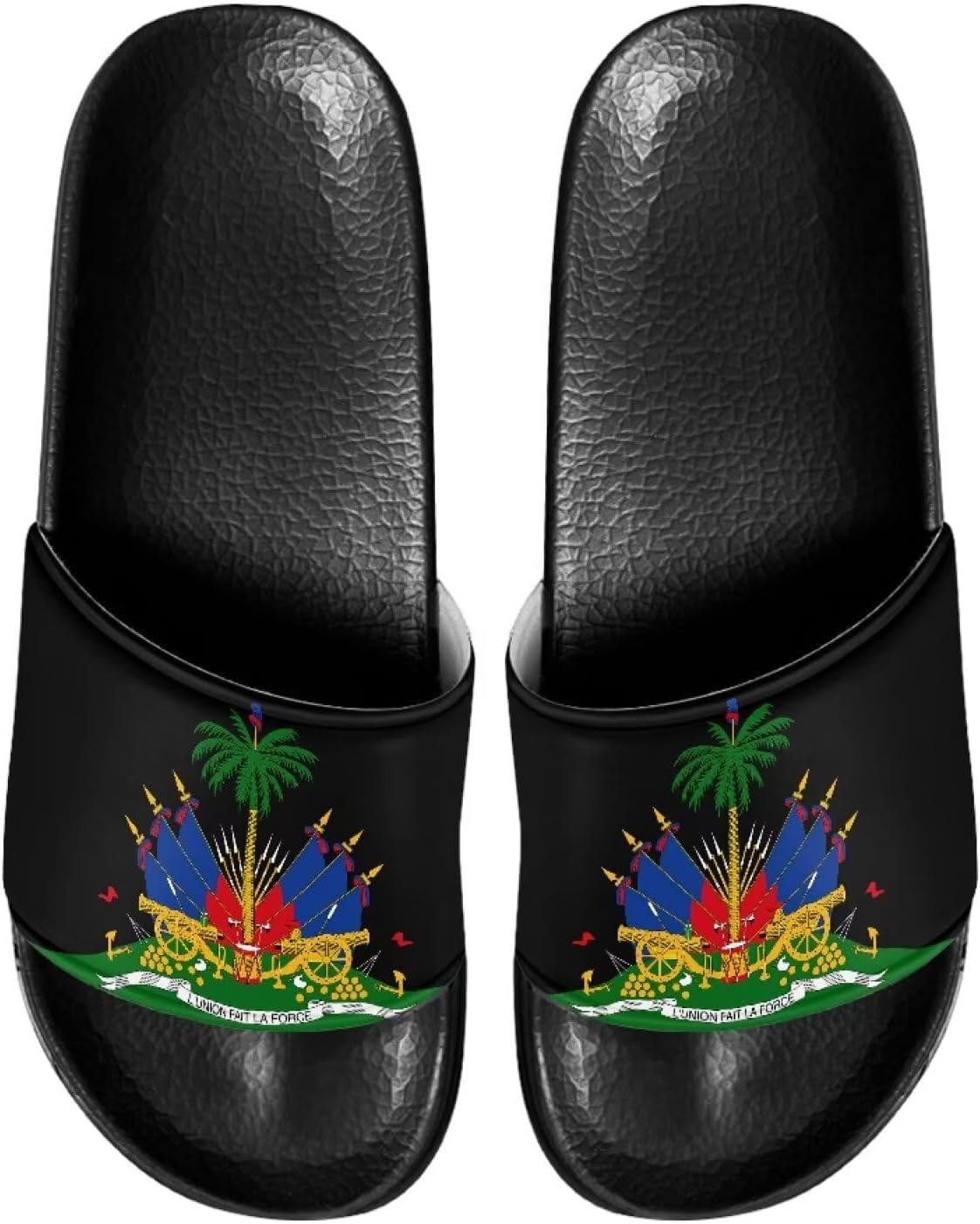 Женские тапочки JUDENTIDOS с открытым носком, нескользящей подошвой, однотонной застежкой и мягкой плоской подошвой, Haiti Flag
Женские тапочки JUDENTIDOS с открытым носком, нескользящей подошвой, однотонной застежкой и мягкой плоской подошвой, Haiti Flag
