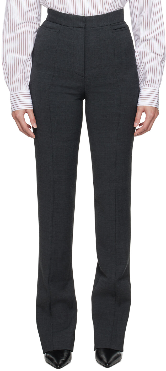 Серые узкие брюки TOTEME, Серый, Серые узкие брюки TOTEME
Серые узкие брюки TOTEME, Серый, Серые узкие брюки TOTEME