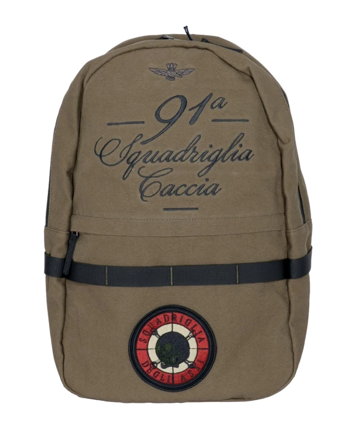 Рюкзак в стиле милитари с вышивкой Aeronautica Militare, зеленый
Рюкзак в стиле милитари с вышивкой Aeronautica Militare, зеленый