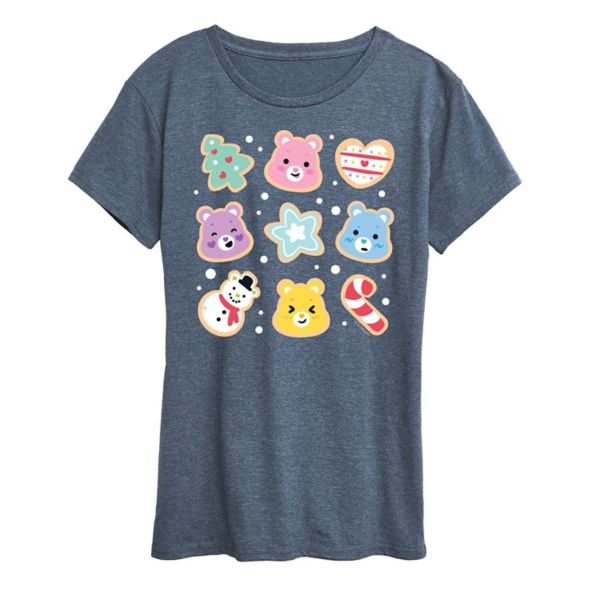 Женская футболка с рисунком рождественского печенья «Медведи заботы» Licensed Character, синий
Женская футболка с рисунком рождественского печенья «Медведи заботы» Licensed Character, синий
