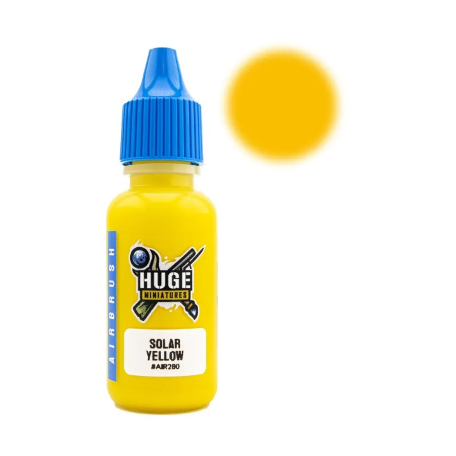 Солнечный желтый, Airbrush Paints (Huge Miniatures)
Солнечный желтый, Airbrush Paints (Huge Miniatures)