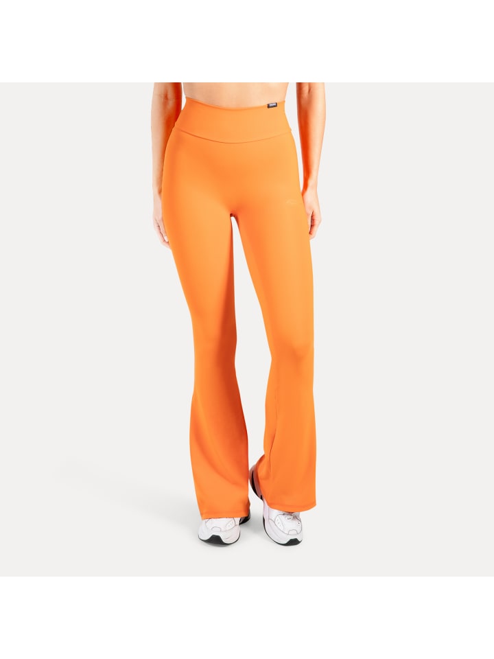 SMILODOX Расклешенные леггинсы Aurica оранжевого цвета
SMILODOX Расклешенные леггинсы Aurica оранжевого цвета