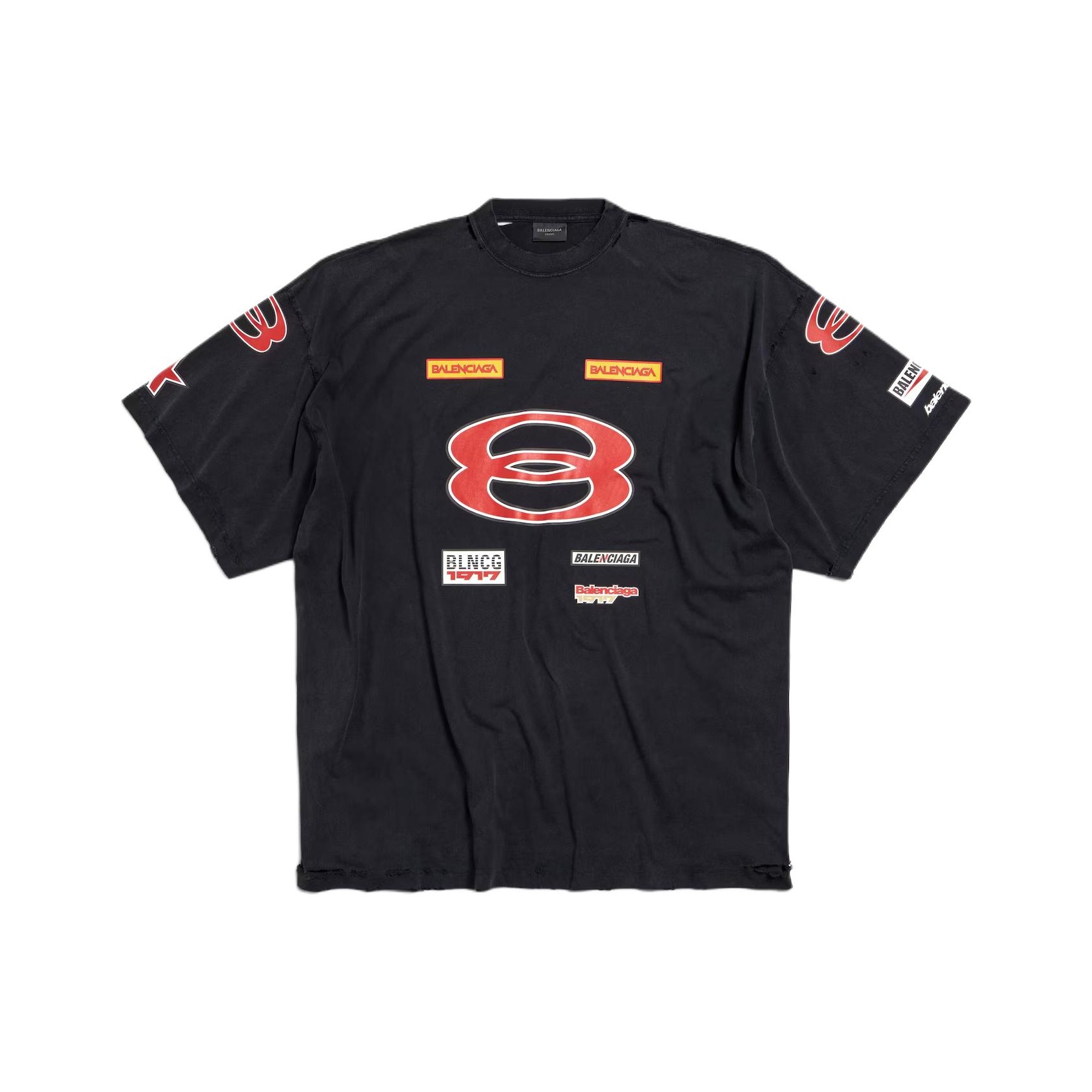 Футболка с принтом логотипа Balenciaga, черный
Футболка с принтом логотипа Balenciaga, черный