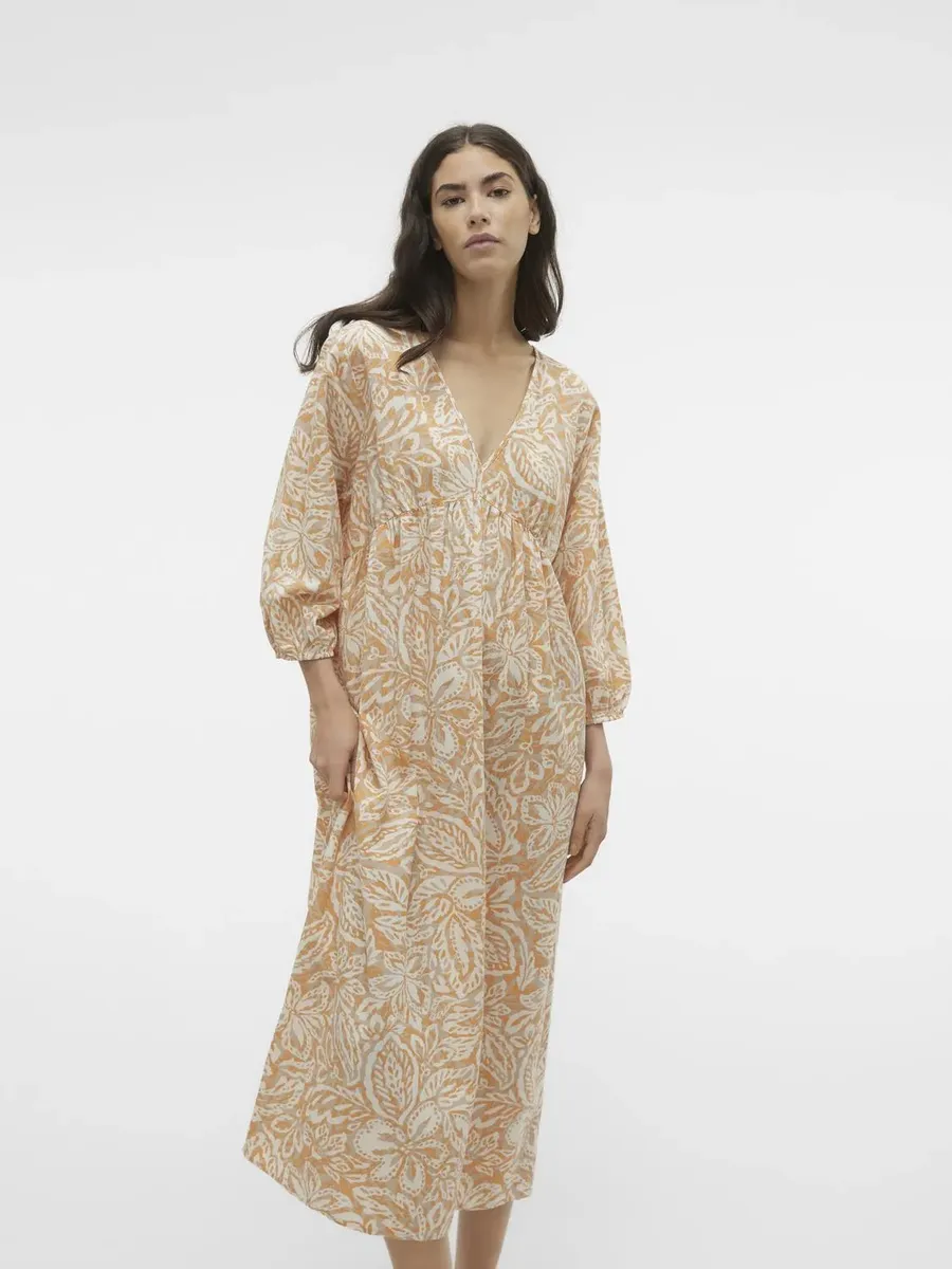 Летнее платье Vero Moda "VMNETHE 3/4 7/8 DRESS WVN", с льном, цвет Nomad Aop:Nethe
Летнее платье Vero Moda "VMNETHE 3/4 7/8 DRESS WVN", с льном, цвет Nomad Aop:Nethe