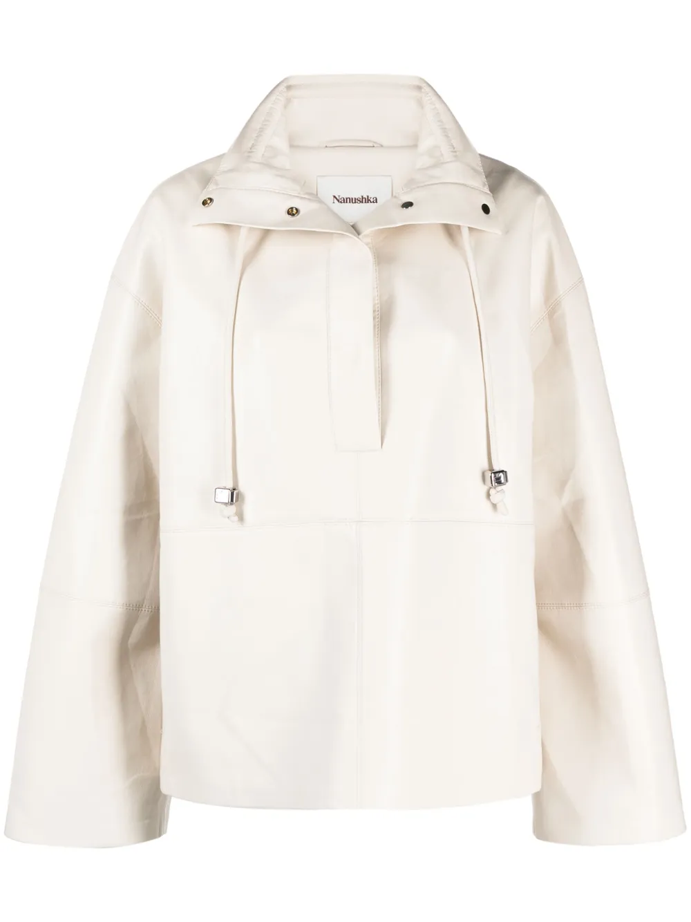 Куртка Yvette из искусственной кожи Nanushka, белый
Куртка Yvette из искусственной кожи Nanushka, белый