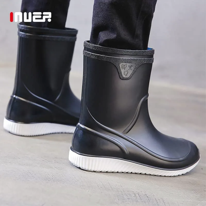 Мужские резиновые сапоги CHUUMEE водонепроницаемые, противоскользящие, для работы и активного отдыха, черный
Мужские резиновые сапоги CHUUMEE водонепроницаемые, противоскользящие, для работы и активного отдыха, черный