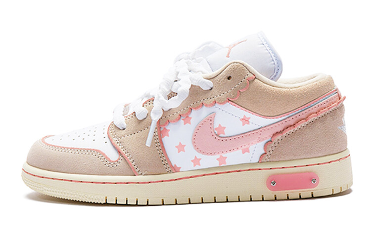 Кроссовки Air Jordan 1 Vintage Basketball Shoes Women's Low-top Pink/white/brown, хаки
Кроссовки Air Jordan 1 Vintage Basketball Shoes Women's Low-top Pink/white/brown, хаки