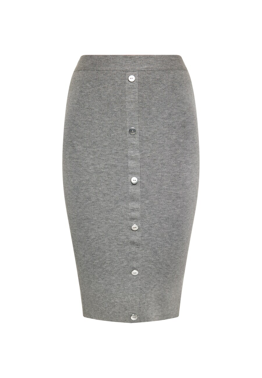 Юбка миди faina Skirt, серый 
Юбка миди faina Skirt, серый