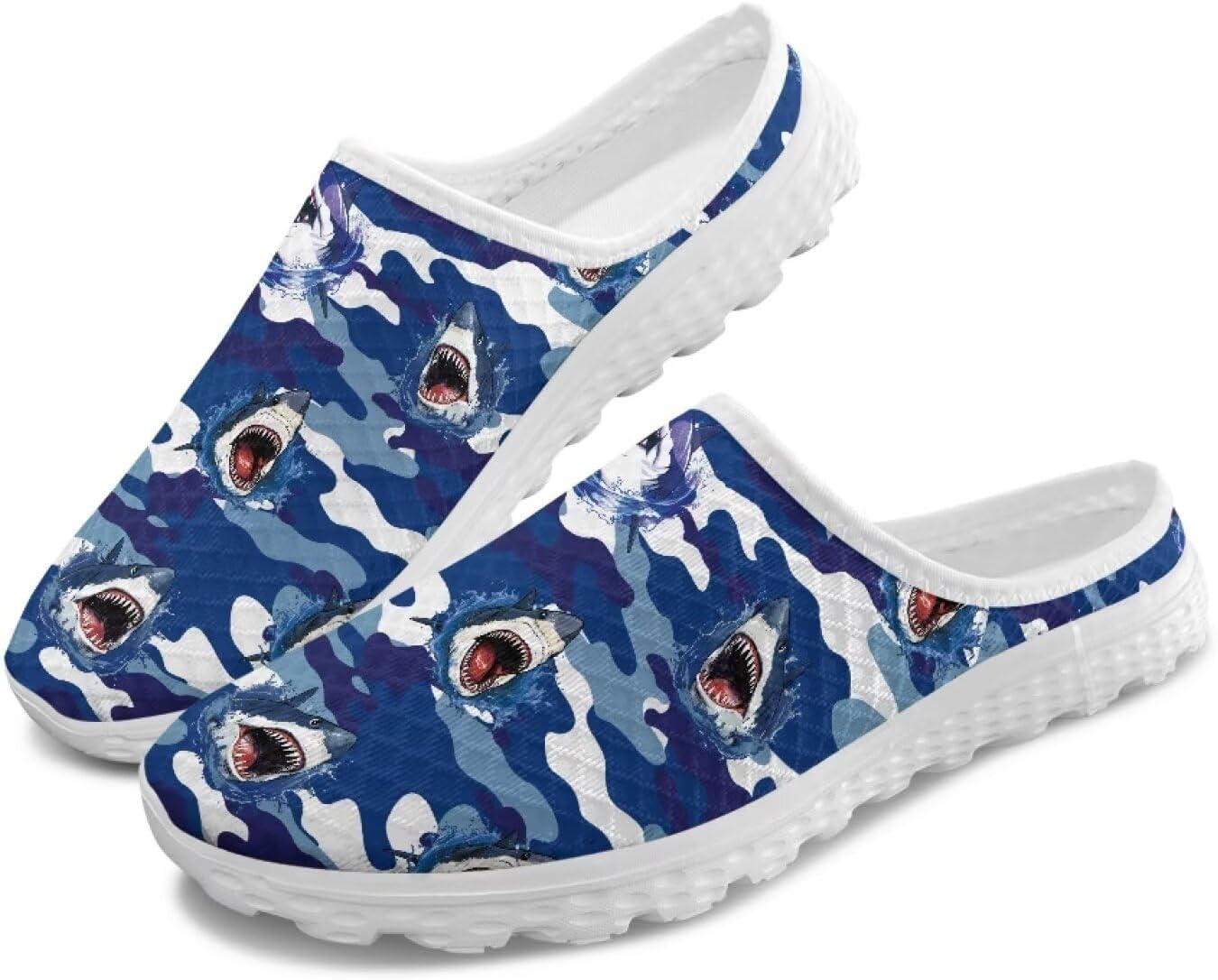 Модные мужские шлепанцы с открытой пяткой 2025 года, с принтом и сеткой, легкие, дышащие, противоскользящие, идеальны для повседневной носки Ocwfudsx, Shark
Модные мужские шлепанцы с открытой пяткой 2025 года, с принтом и сеткой, легкие, дышащие, противоскользящие, идеальны для повседневной носки Ocwfudsx, Shark